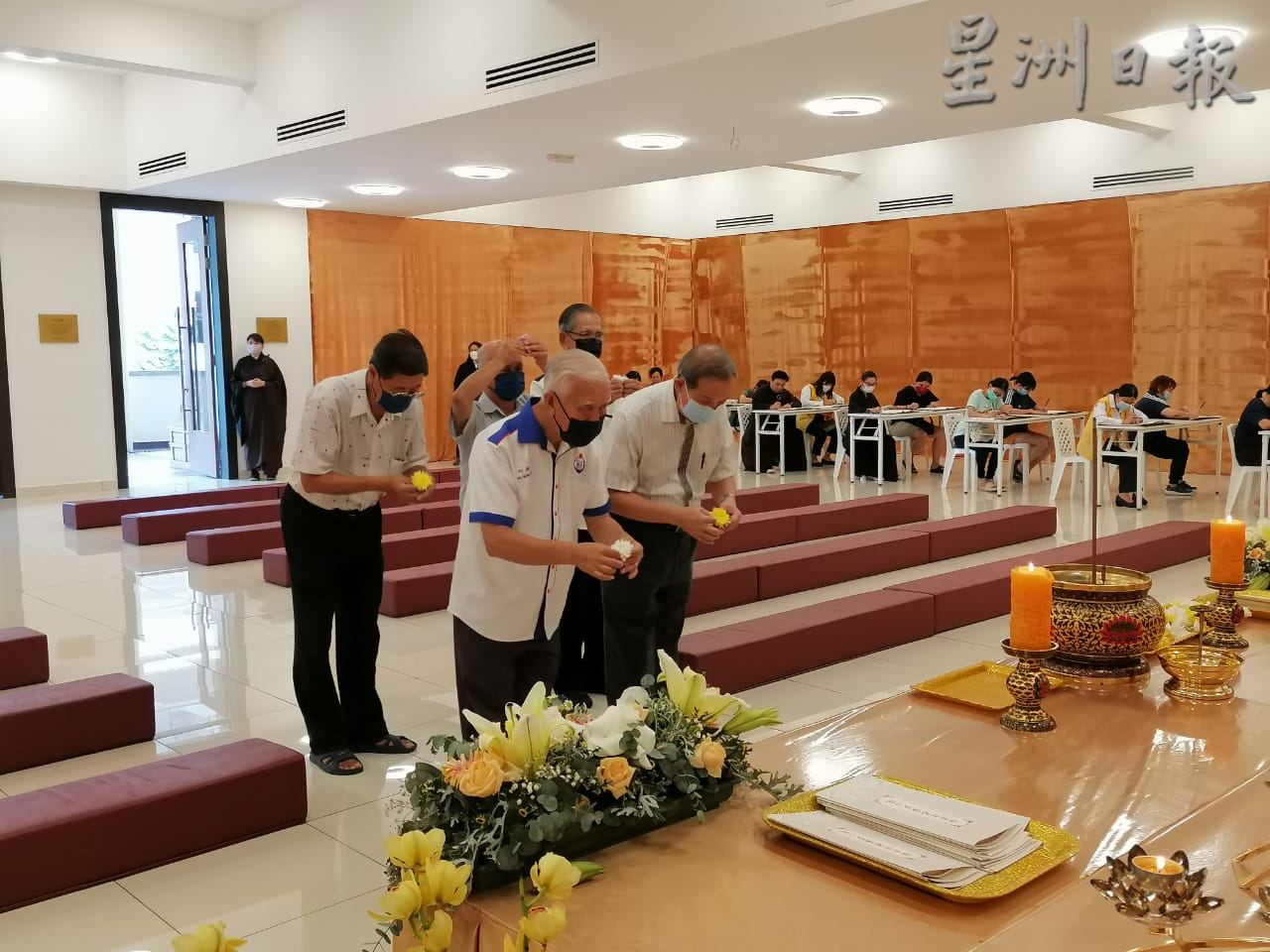 柔：各界纷纷来悼念致敬  刘镇东吊唁星云法师 