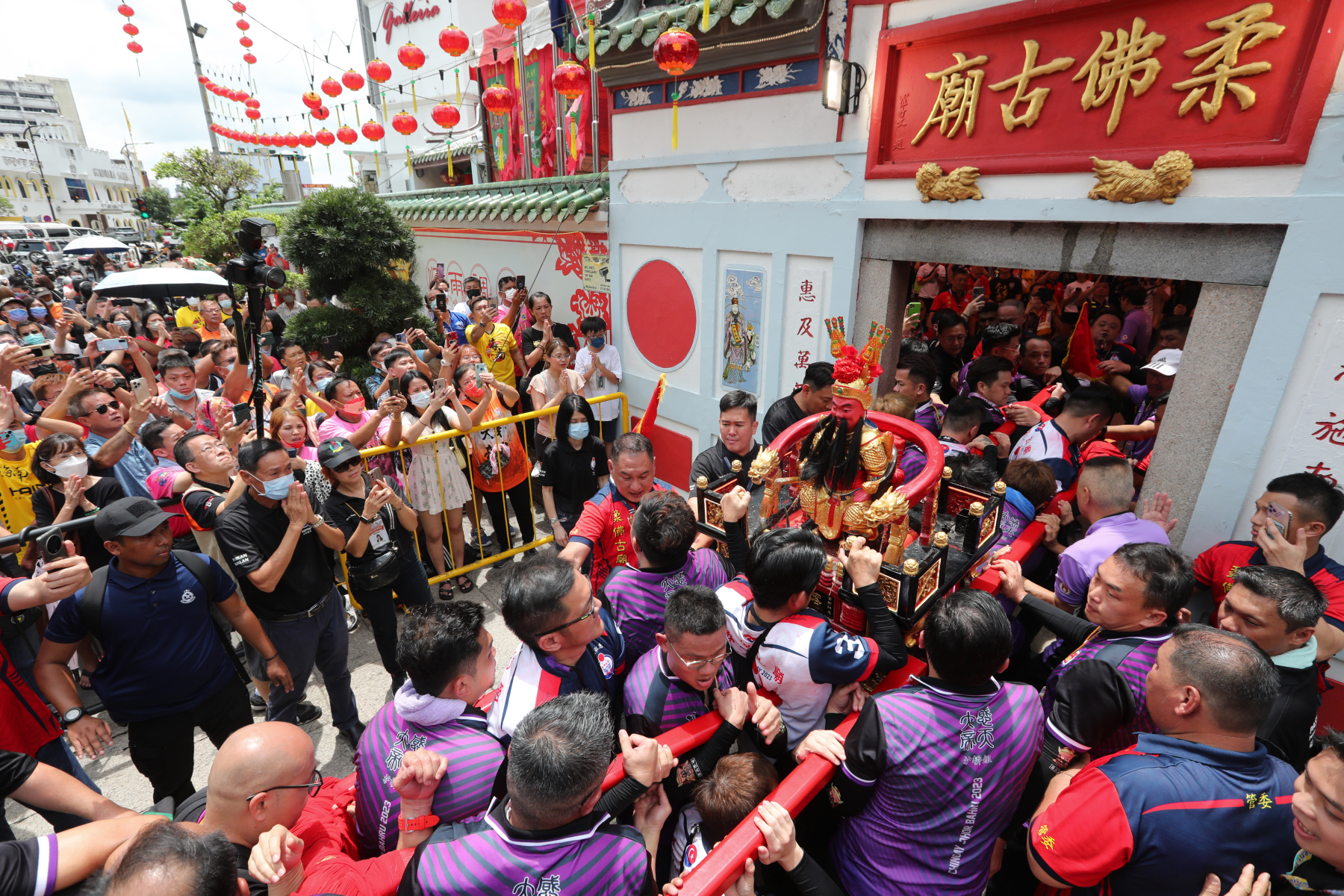 团结发力 5神回銮 柔古庙游神 落幕
