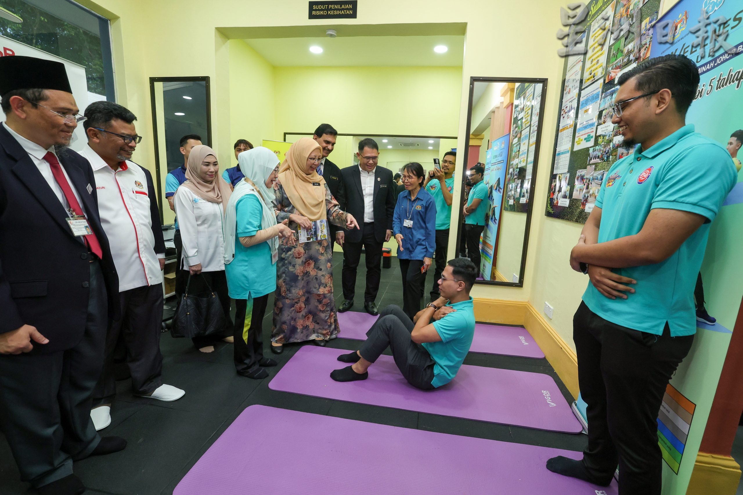 柔：提升保健意识预防疾病  新山中央医院推健康中心