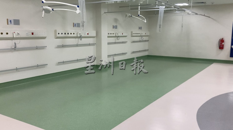 柔:昔核心医院新建筑楼 料3月5分阶段运作