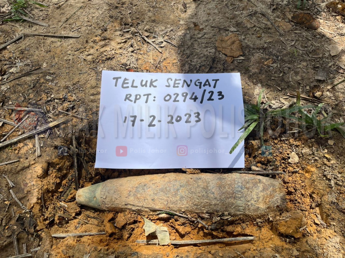 柔:柔警方昨午引爆一枚未引爆炸弹