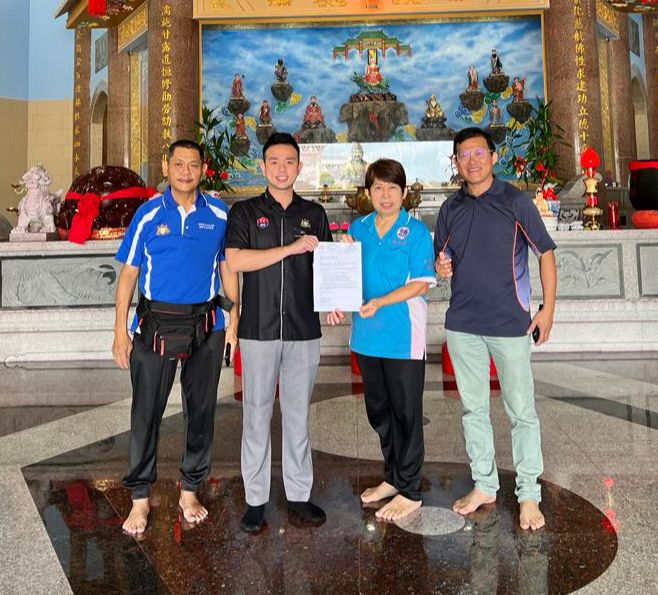 柔:社团版显刊:文告:蔡建文移交紫濡阁移交拨款批准信