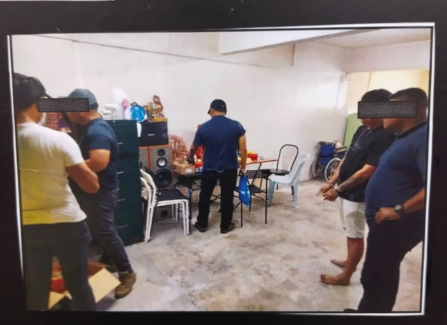 柔:租民宅当货仓藏毒 警捕1男起216万毒品