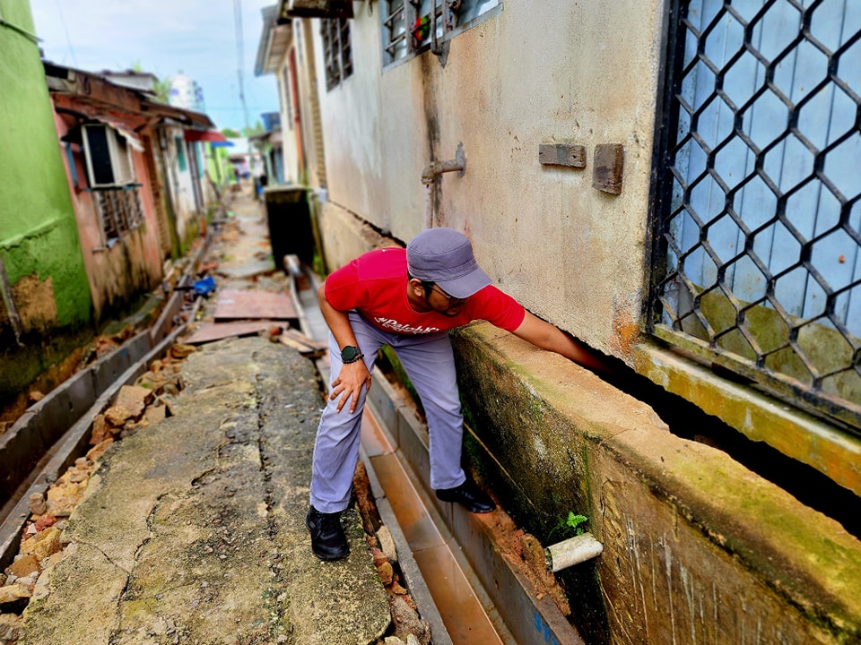 谢奥马:免衍生问题,排水系统工程必须尽快完工