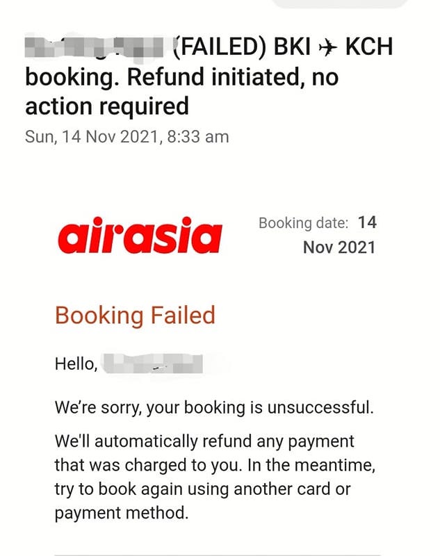 独家|钱付了隔天告知订票失败 事主气恼:“追退款1年多才说不符资格!”