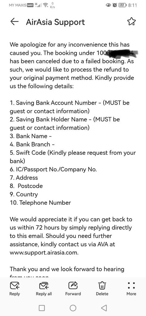 独家|钱付了隔天告知订票失败 事主气恼:“追退款1年多才说不符资格!”