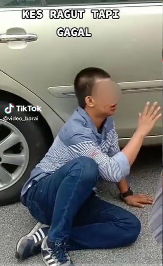 男子攫夺失败求饶·求饶视频流传