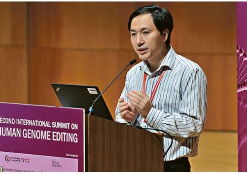 曾因基因编辑婴儿案判刑 贺建奎获批香港高才通行证