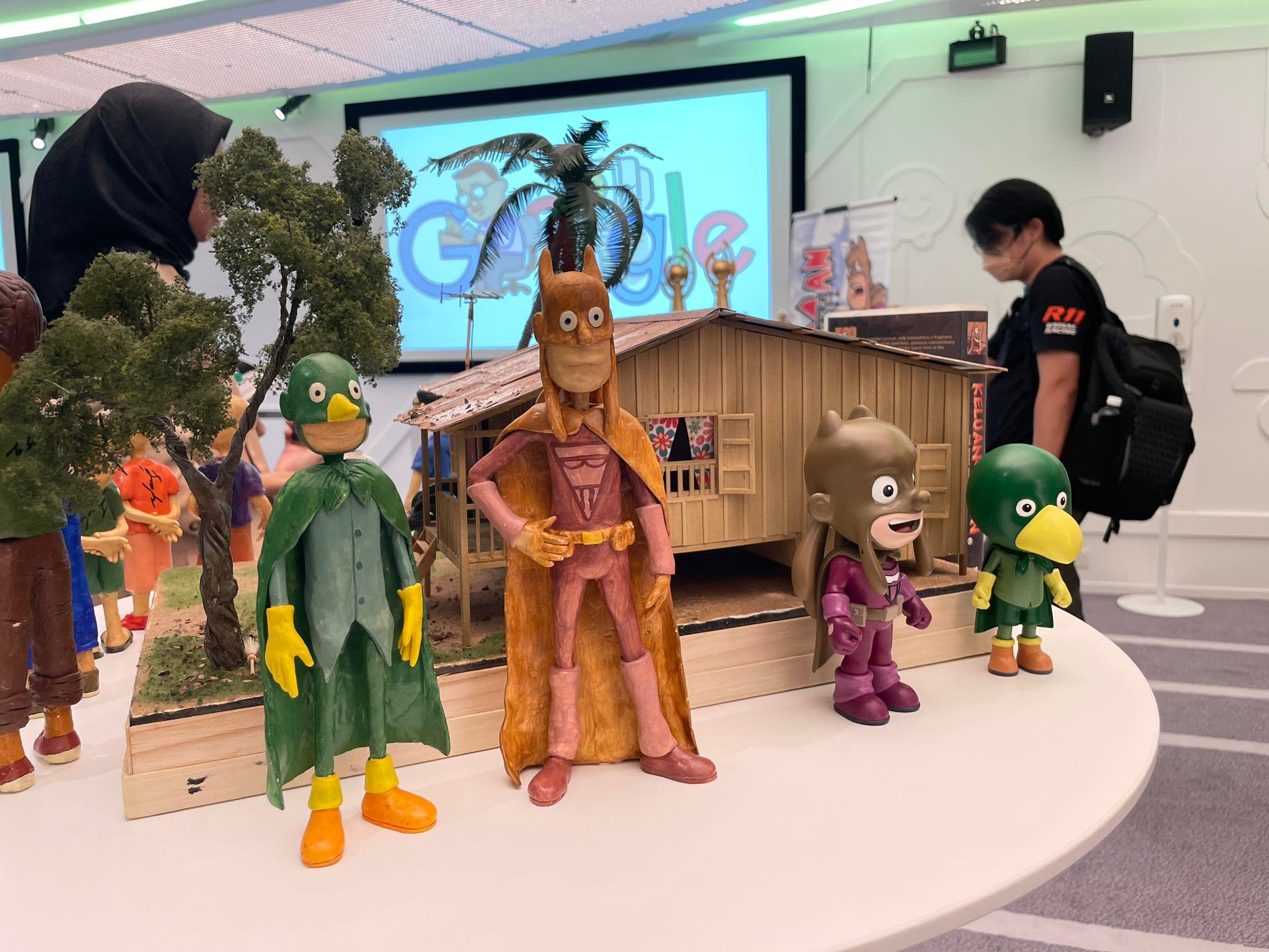 纪念大马已故动画之父 谷歌涂鸦墙换Kamn Ismail画像 