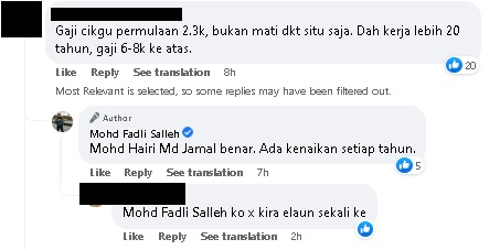 老师薪水RM2300不如当送餐员？老师回怼：“教育孩子积福气！”