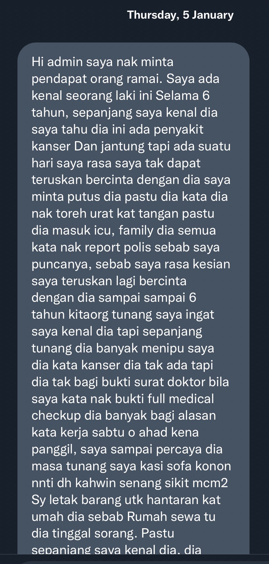 订婚后才知男友是恐怖情人 伪造驾照、车祸还谎称患癌 