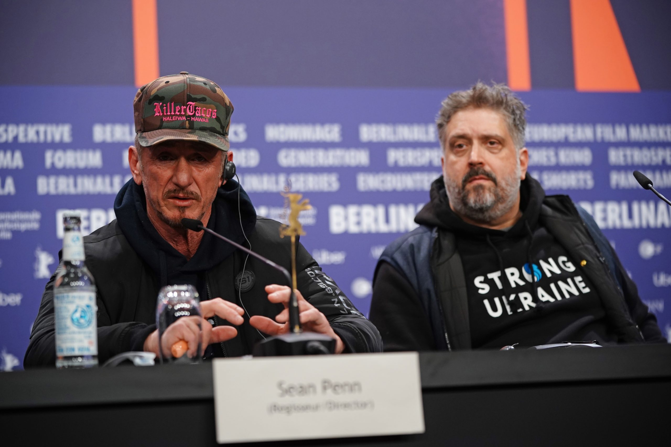 辛潘执导泽连斯基纪录片  乌克兰官员先睹为快