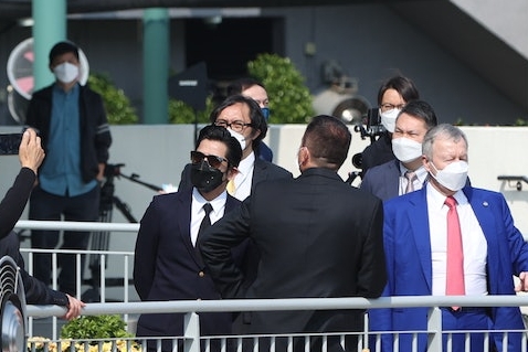 郭富城绝口不提碎尸案 身边不见方媛