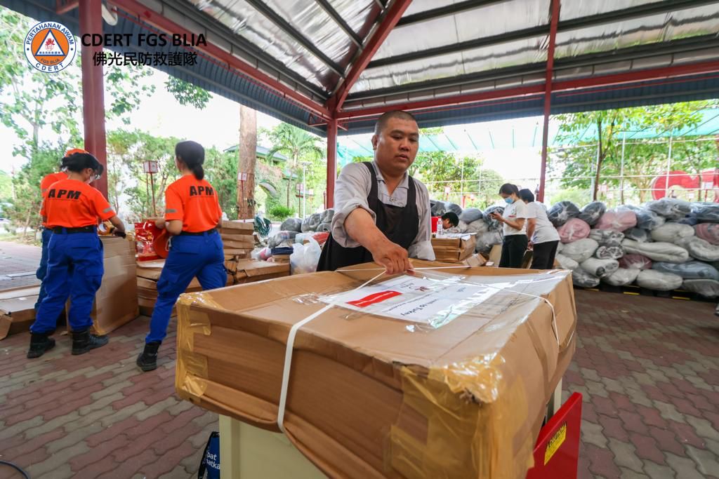 佛光山星洲第二批5千公斤物资近日送抵土耳其