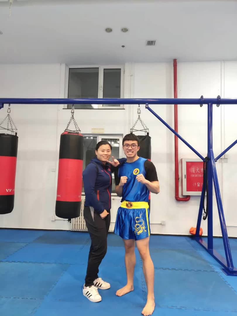 （12/2）有故事的人：主修散打项目，希望让自己随时做好任何准备应对任何情况