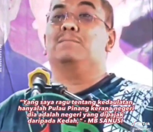 (全国版)视频显示沙努西质疑槟州主权 雷尔报警要求彻查