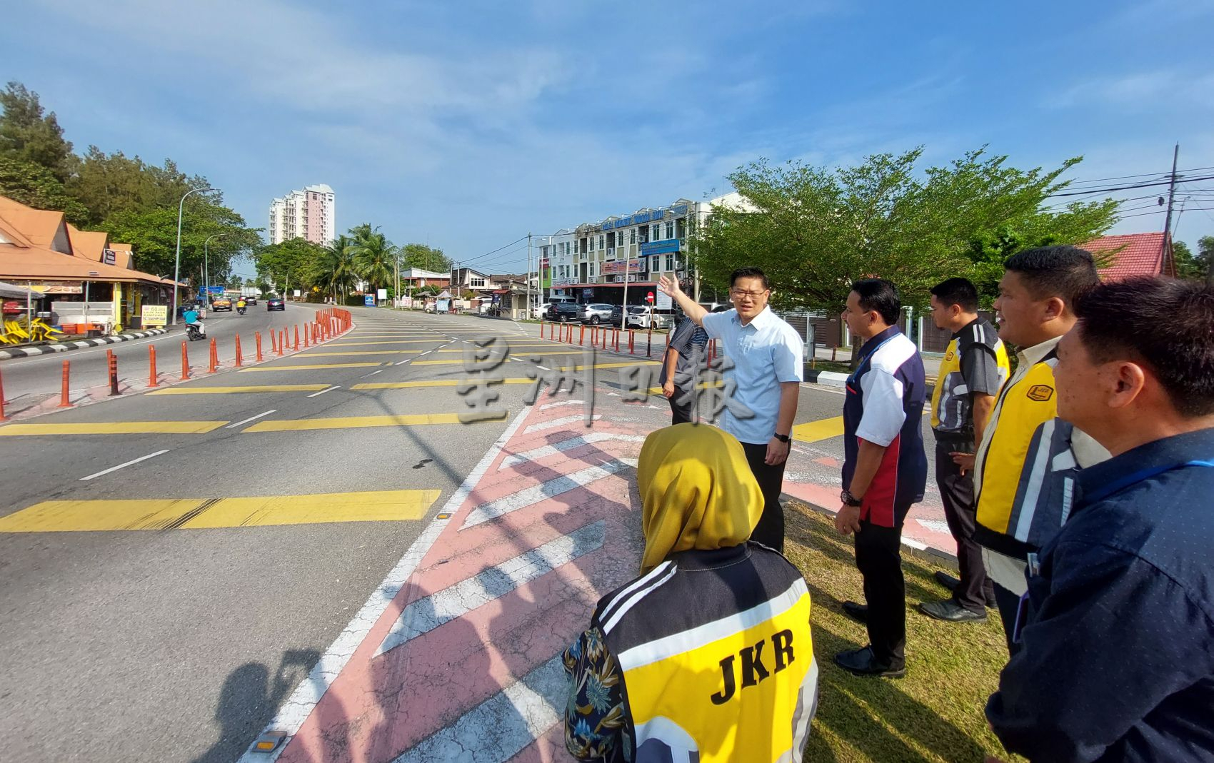 (古城封底主文)林万锋要求联邦拨款改善吉里望及甲州交通