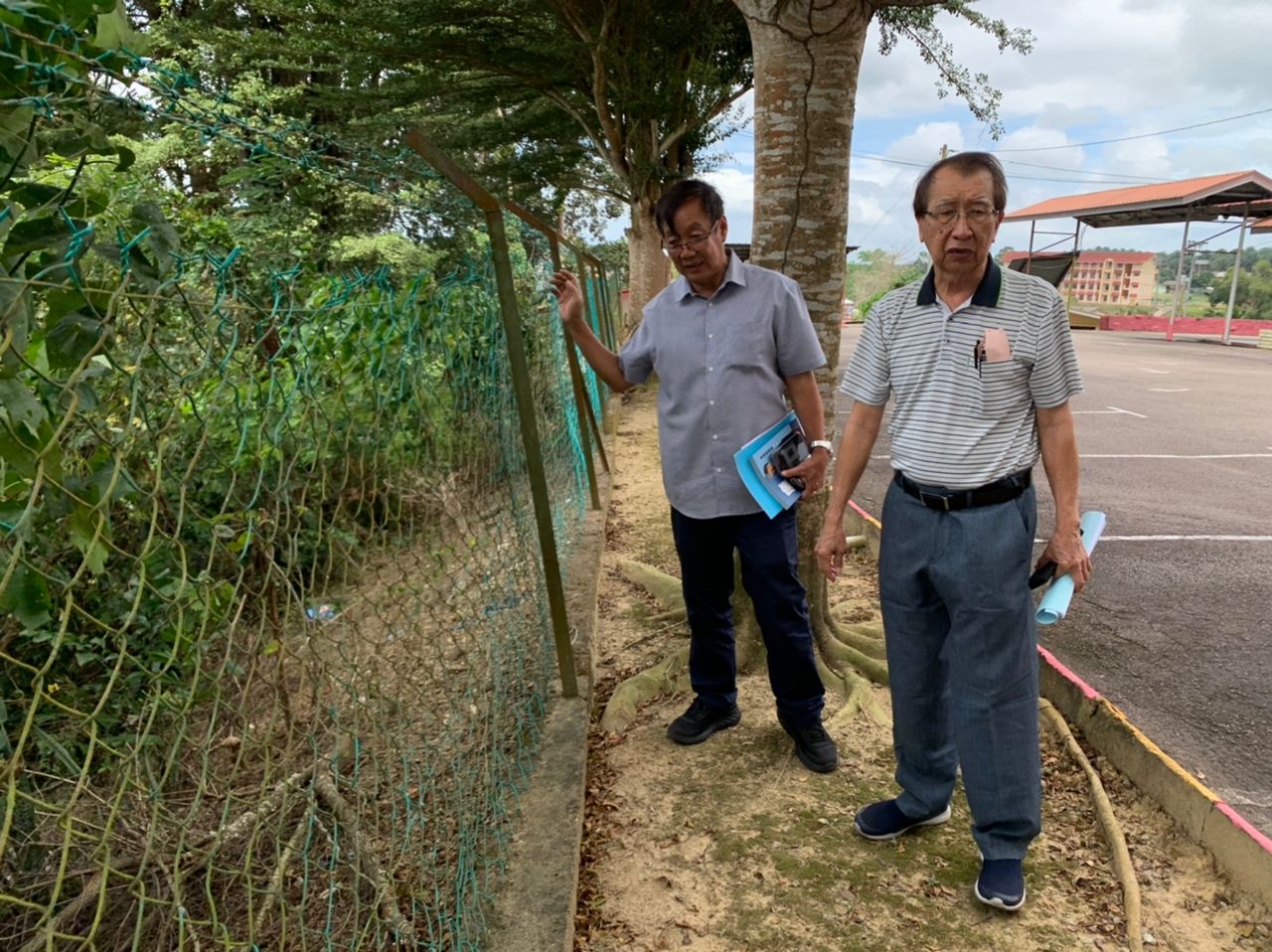 （古城封面主文）野新育贤泥土流失 董家协促教育部关注