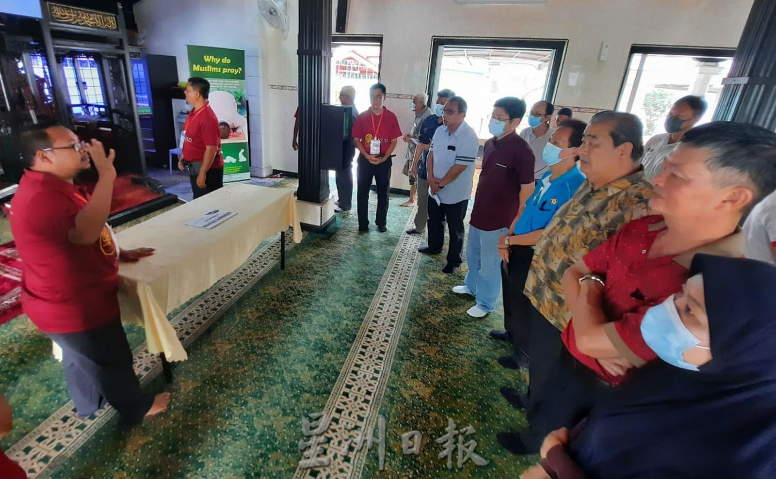（古城第三版主文）武吉峇汝Al-Ehsan百年清真寺开放日　各族走入清真寺了解伊斯兰