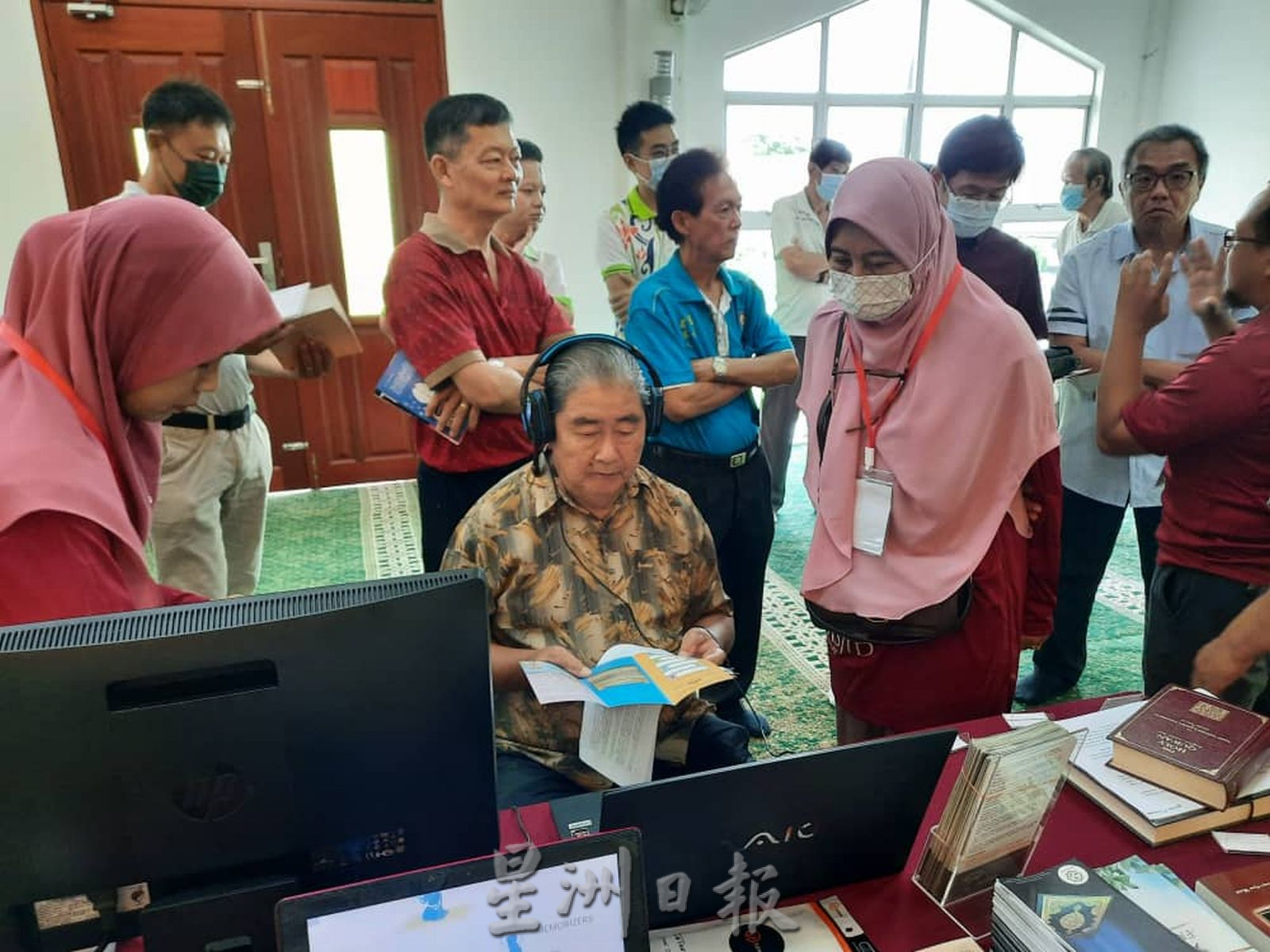 （古城第三版主文）武吉峇汝Al-Ehsan百年清真寺开放日　各族走入清真寺了解伊斯兰