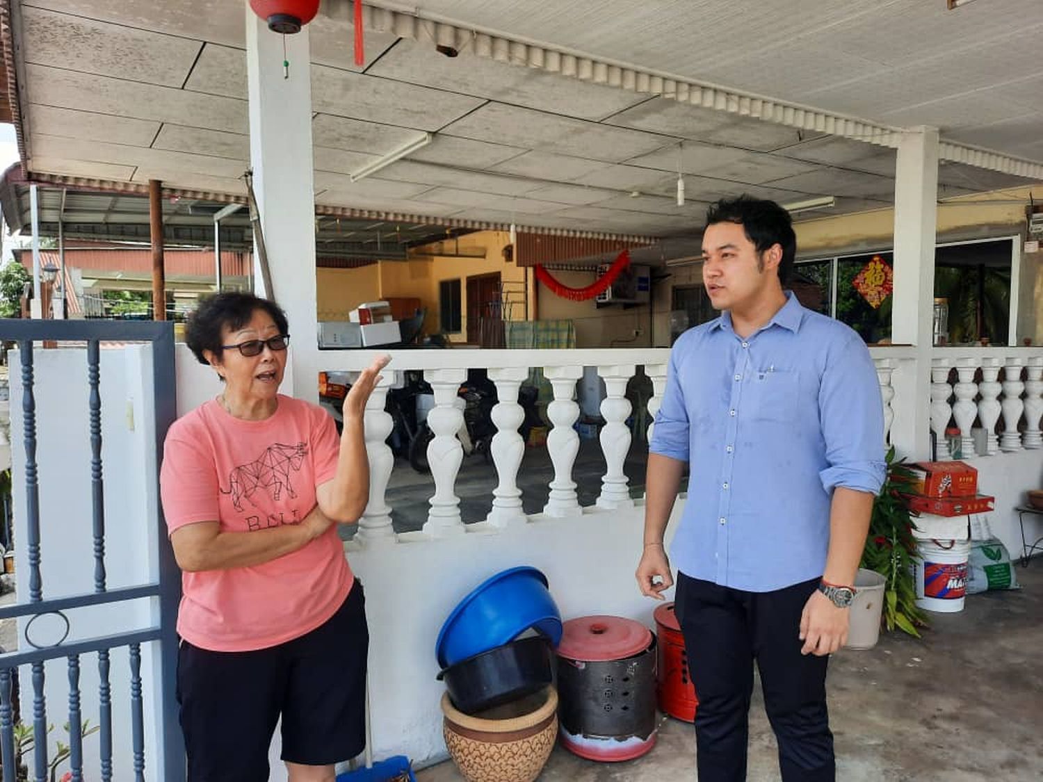 （古城第二版主文）爱极乐高原昨午风灾，13间民宅及1商店招牌被摧毁