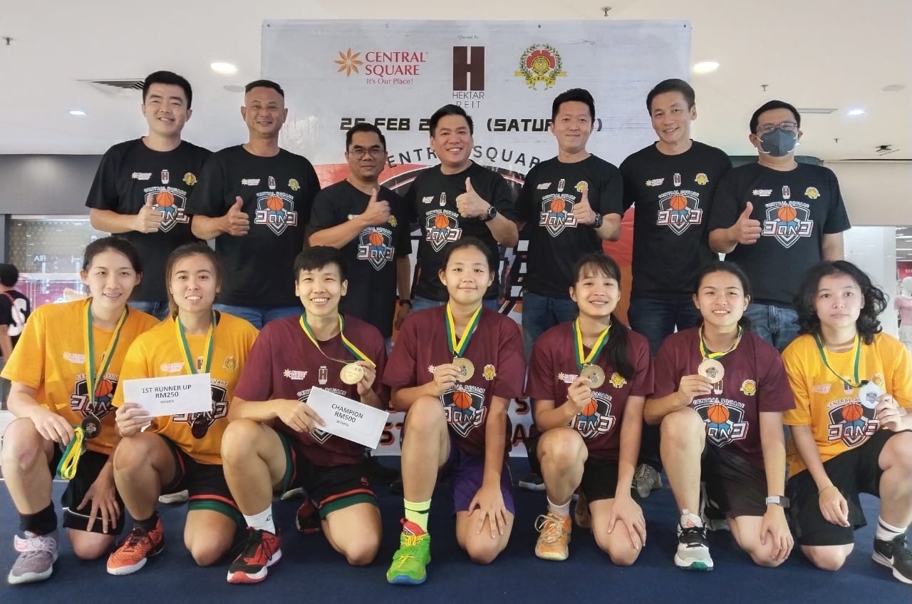 (大北马)吉中篮球公会与中环广场联合主办3人篮球公开赛男队Team OKC与女队Backyard Kids分别摘下男女冠军宝座