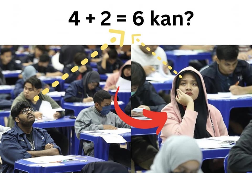 大专生应考照“恶搞”，网民创意留言制图设独白，搞笑惹人发笑