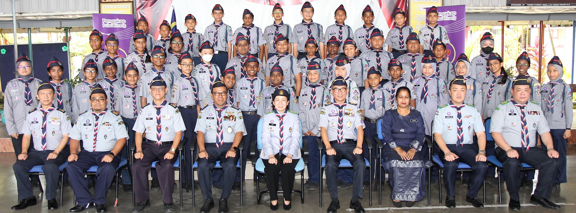 (大北马)大山脚8童军团52幼童军,荣获“州首席童军总监奖励”