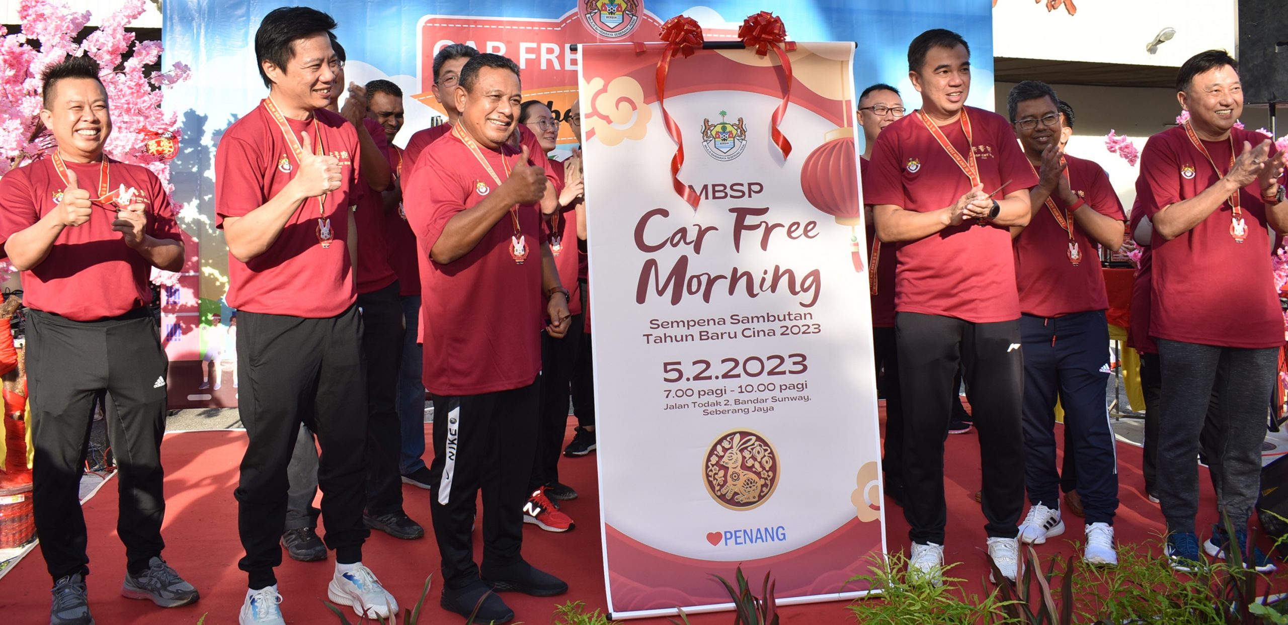 (大北马)威省市政厅无车日以“新春跑”掀开序幕