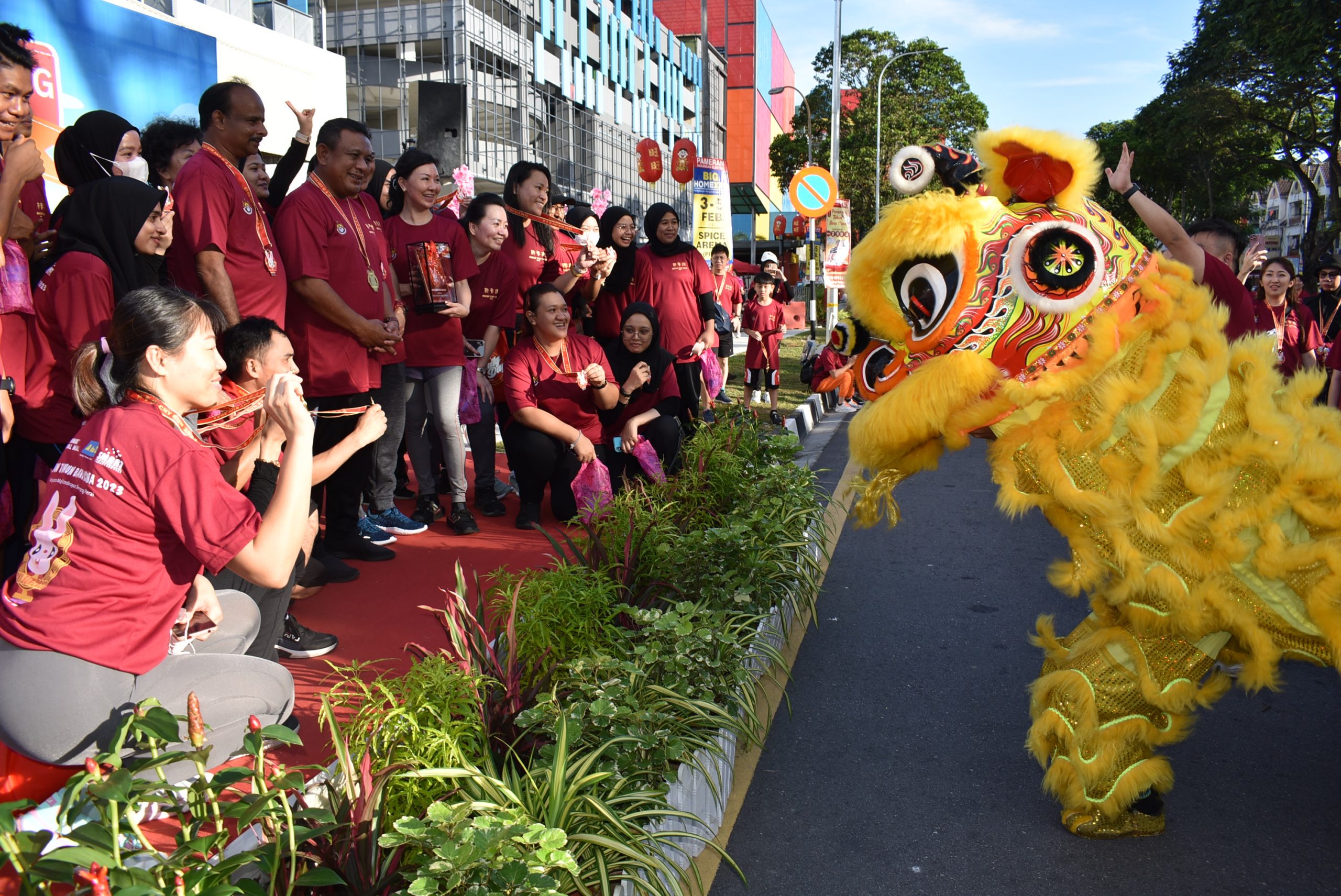 (大北马)威省市政厅无车日以“新春跑”掀开序幕