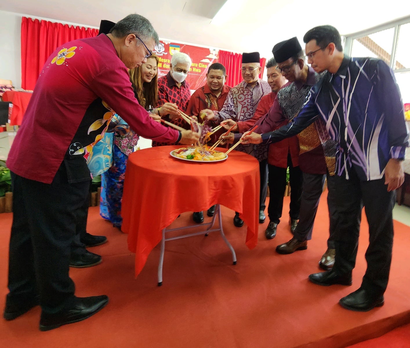 (大北马)州元首大驾光临 班台亚齐渔村喜气洋洋