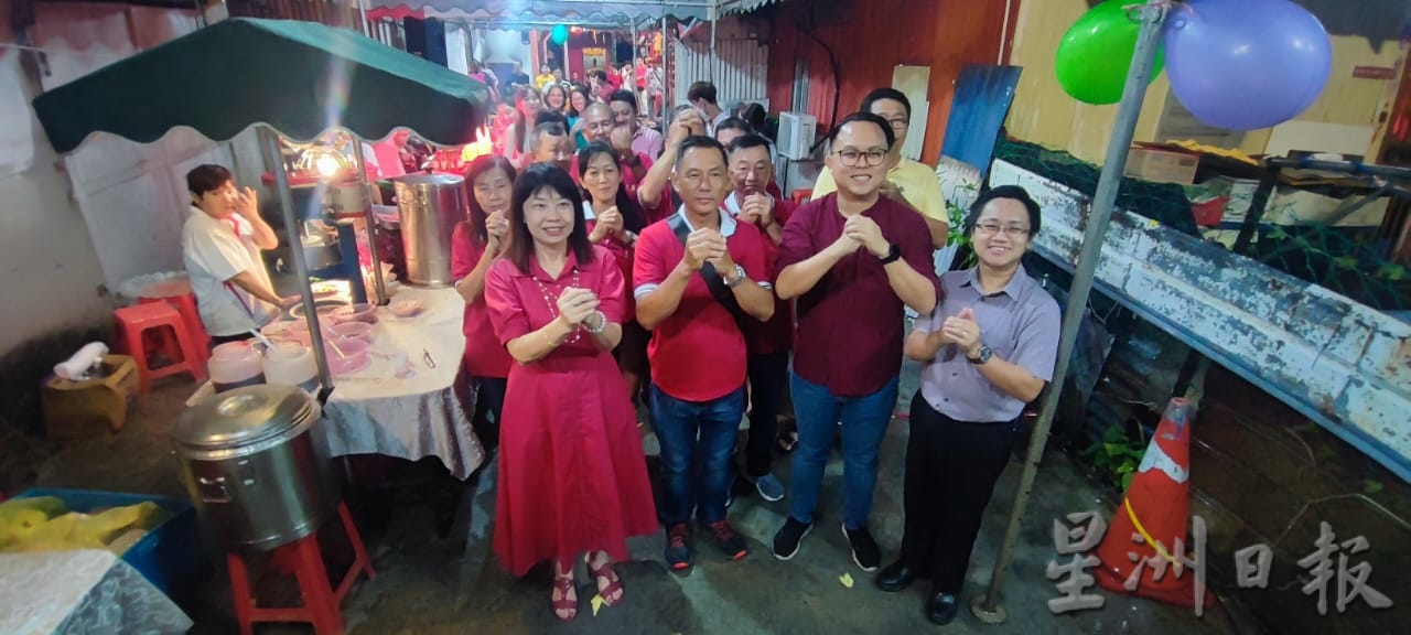 (大北马)林慧英出席玉龙殿新春团拜