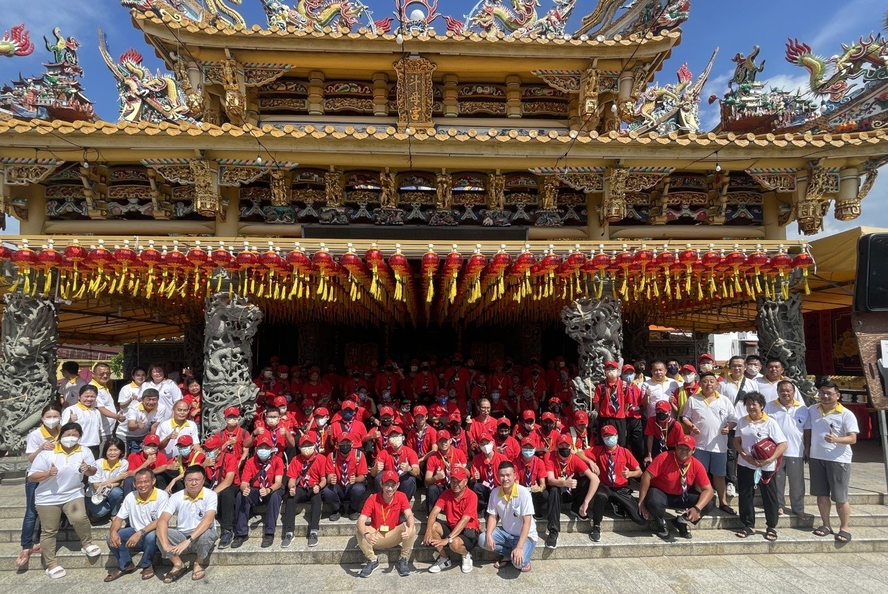 (大北馬)檳城濟世之家殘疾人士生活營,獲北海鬥母宮接待
