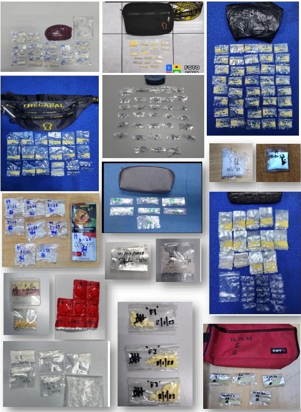 瓜警今年首月逮捕257名涉毒者!