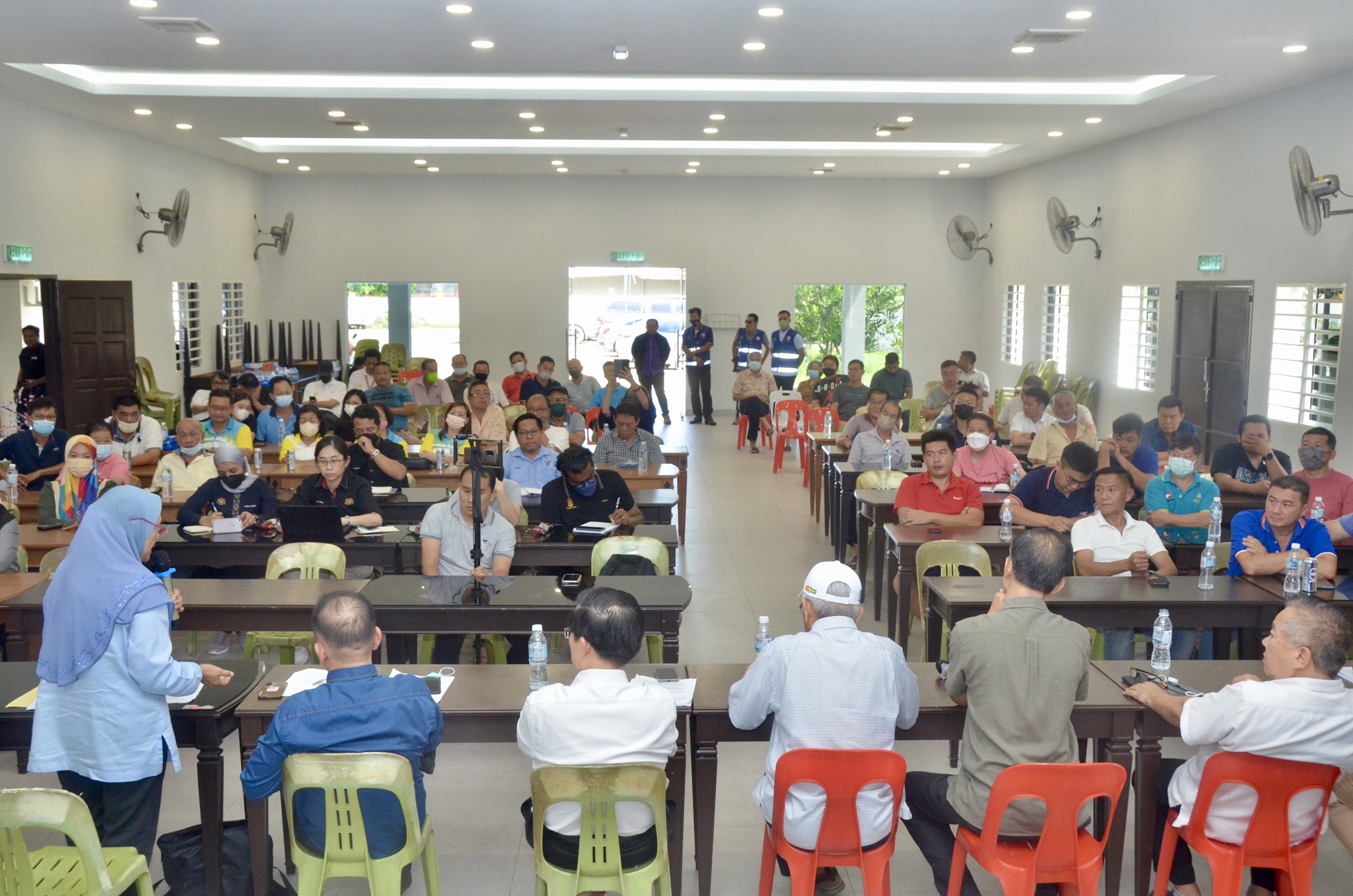 (大北马)陈泓缣巡视槟州非洲猪瘟