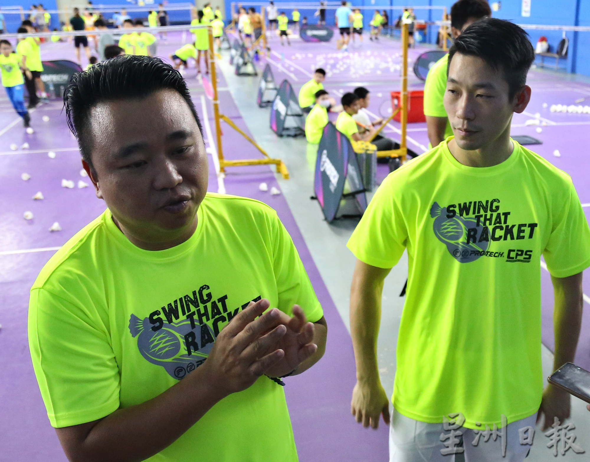 （大北马）陈炳顺返槟家乡授球艺，小学员有潜能望成羽坛新星