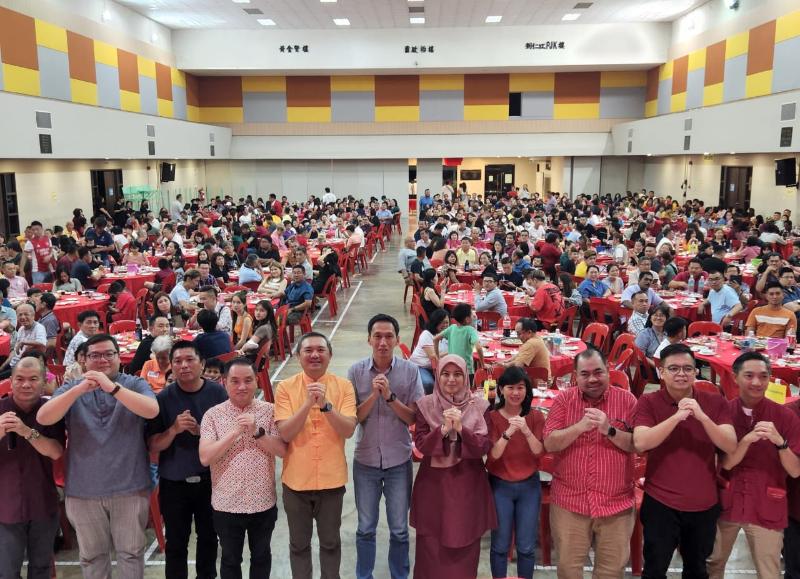(大都会)行动党瓜雪新春团拜/3图