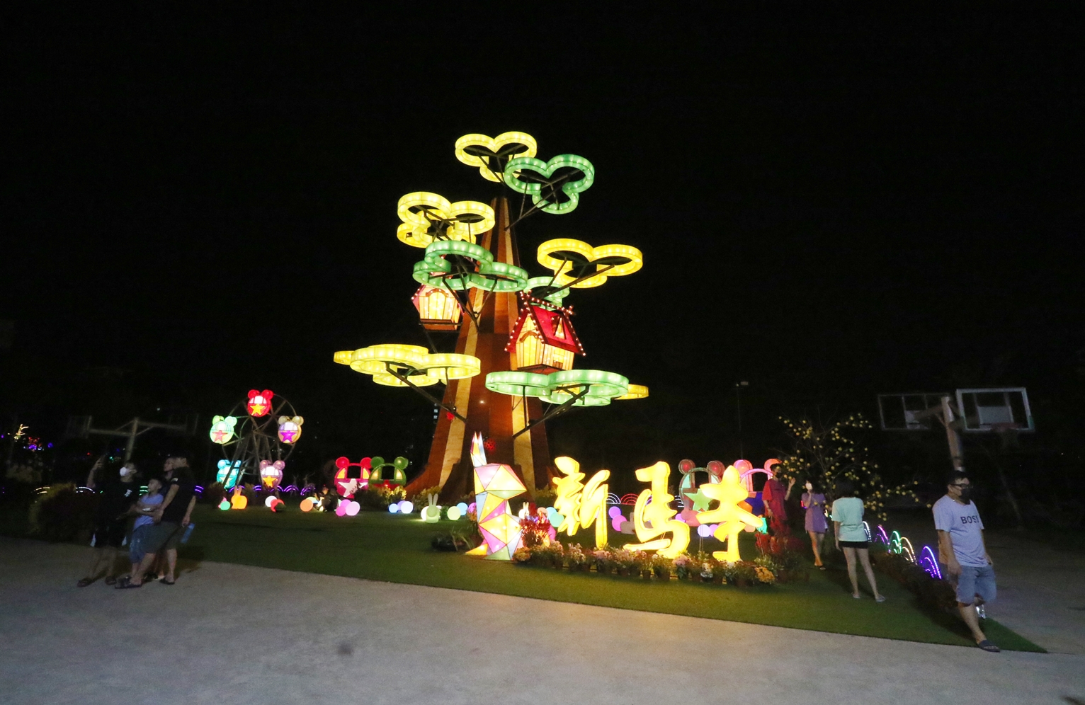 (已签发)柔:新马寺平安灯会吸引数万人次,元宵“新马立春”约定您