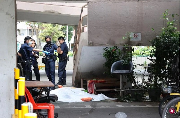 (已签发)柔:狮城二三事:夜夜买醉 阿伯倒毙黄金坊停车场