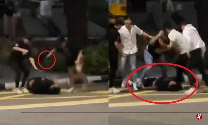 (已签发)柔:狮城二三事:青年乌节路遭围殴,公众吓坏