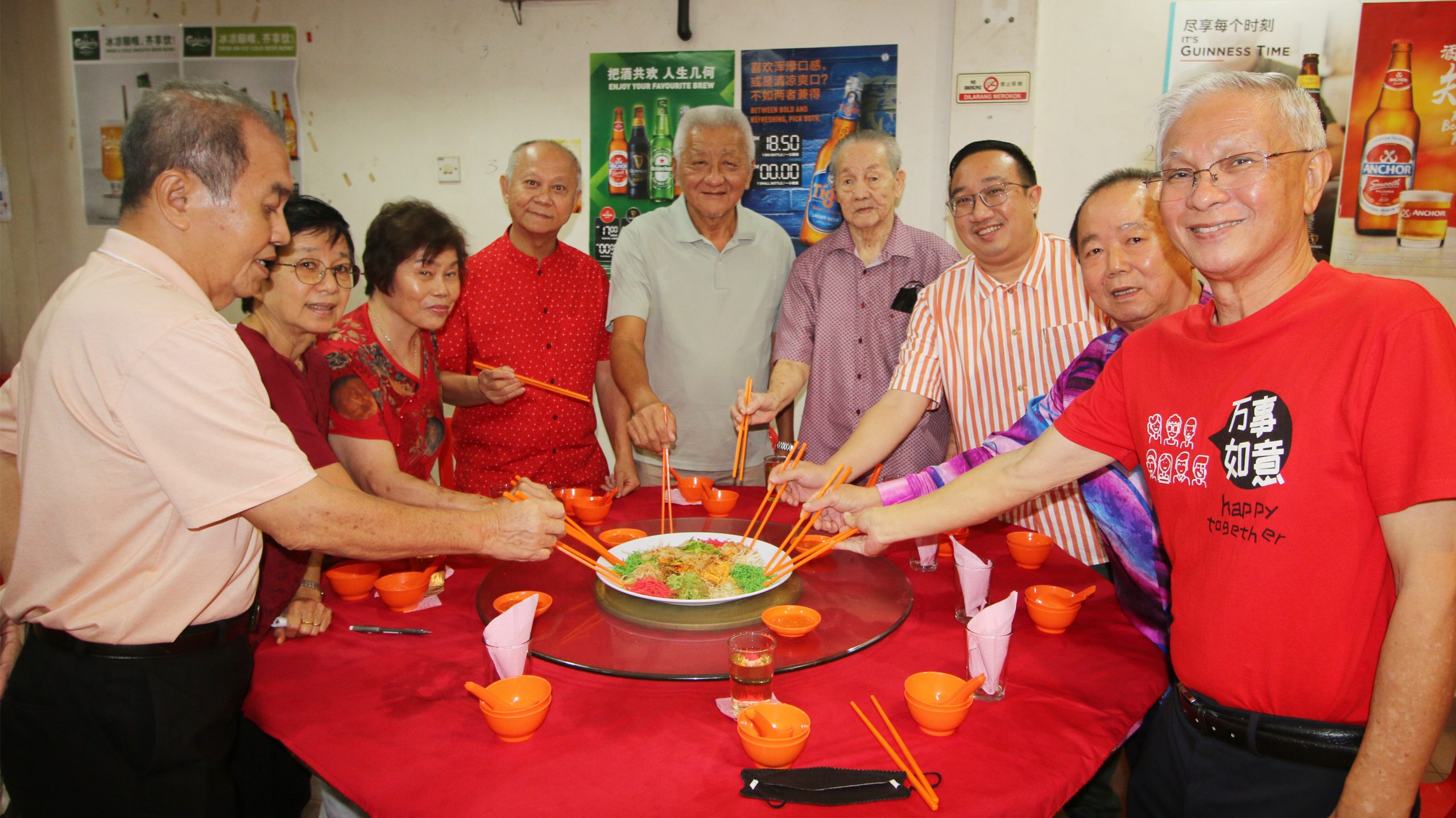NS庇朥/ 庇朥永春公所举办2023年新春团拜晚宴,获得三机构理事踊跃参与。