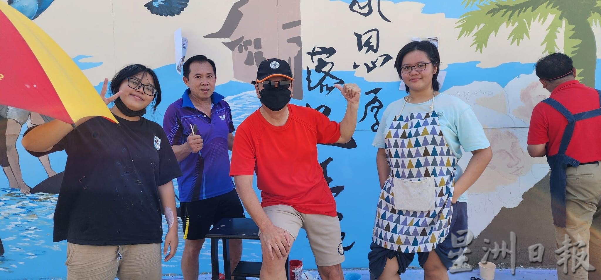 ns波德申：壁画留下芦骨老故事，波中美术学生为芦骨老区注入旅游新元素