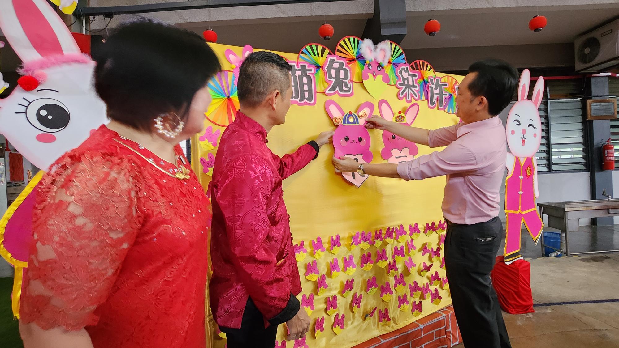 NS芙蓉/三民华小新春活动邀各源流学校参与,互相交流,谢琪清盼其他学校向颜淑霞看齐