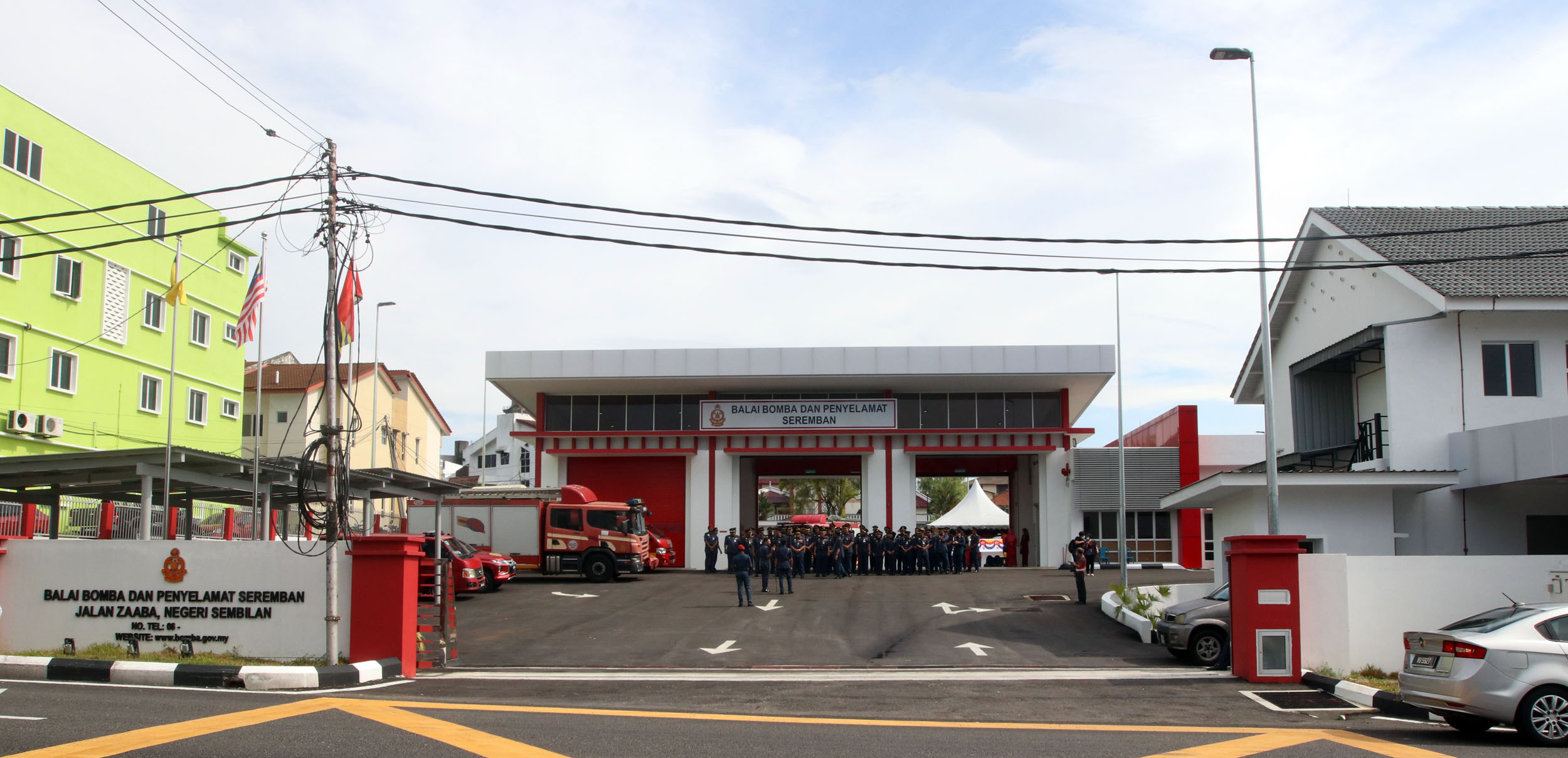 NS芙蓉/森历史悠久的芙蓉消拯局完成提升，“元老级”警报器仍站岗