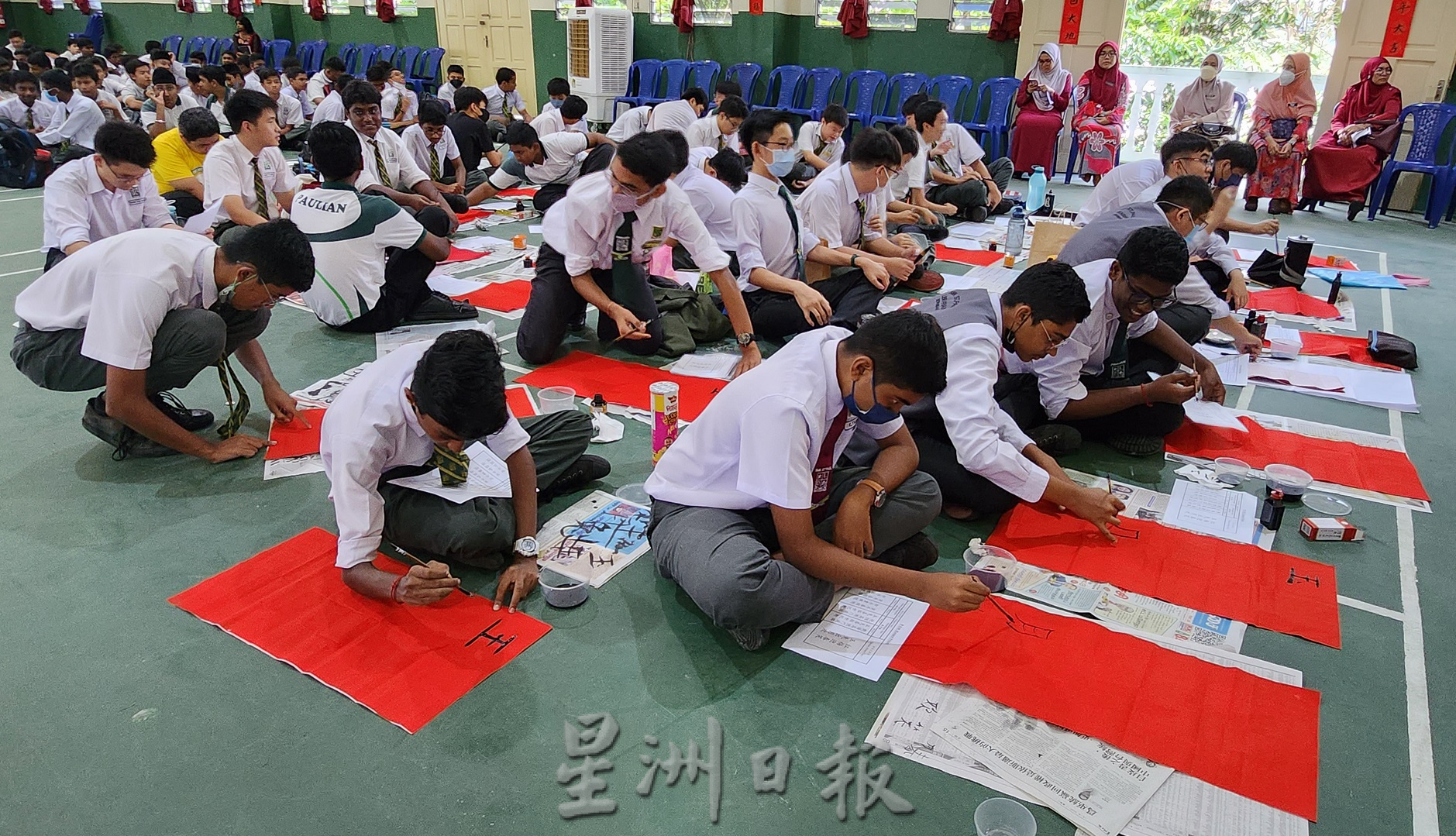 NS芙蓉/芙蓉圣保罗24节令鼓队正式启动，校长：将陆续注入大马各族传统活动元素