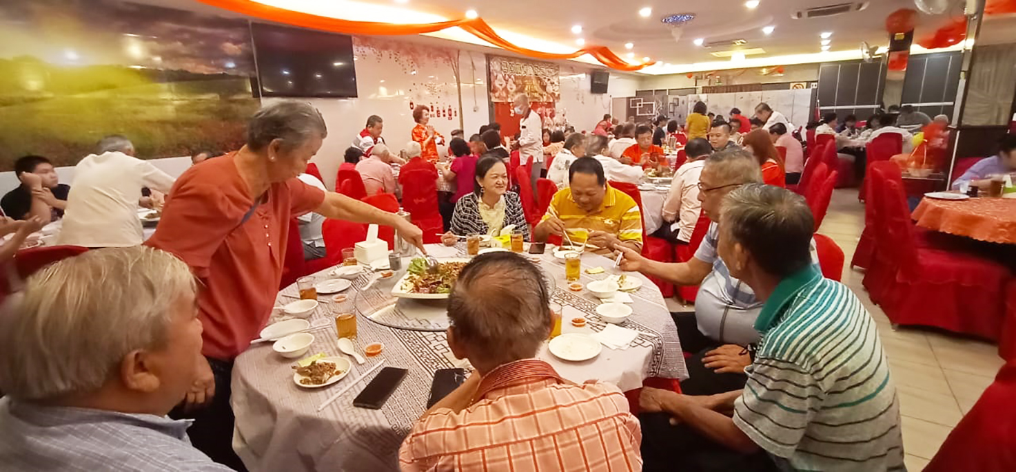 ns马口:马口广西会馆庆祝新年,会长刘英海盼马新落实建新通道