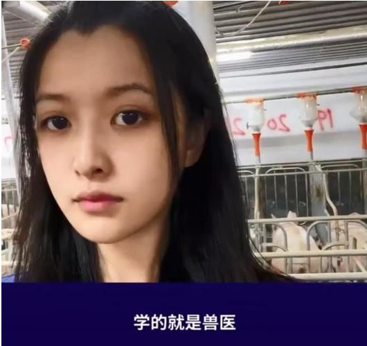 24岁高颜值女孩回应大学毕业养猪:每天6点起床,年薪6.5万