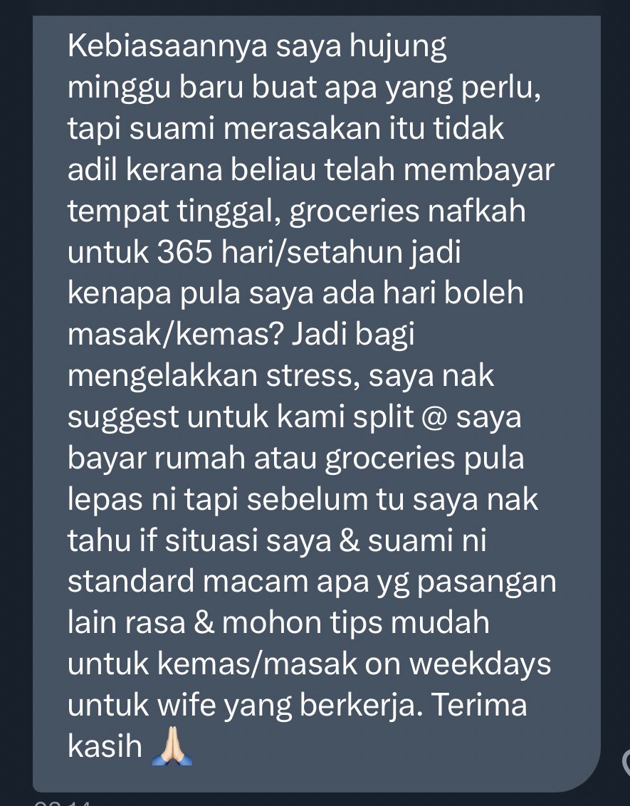 “我还房贷 你做家务煮饭” 丈夫分工太明确 人妻直呼“压力大”