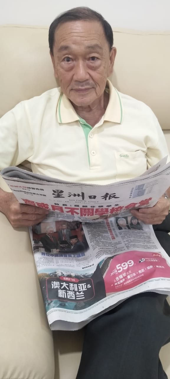 ★3月23日见报/【有故事的人】一名独中生的的人生经历