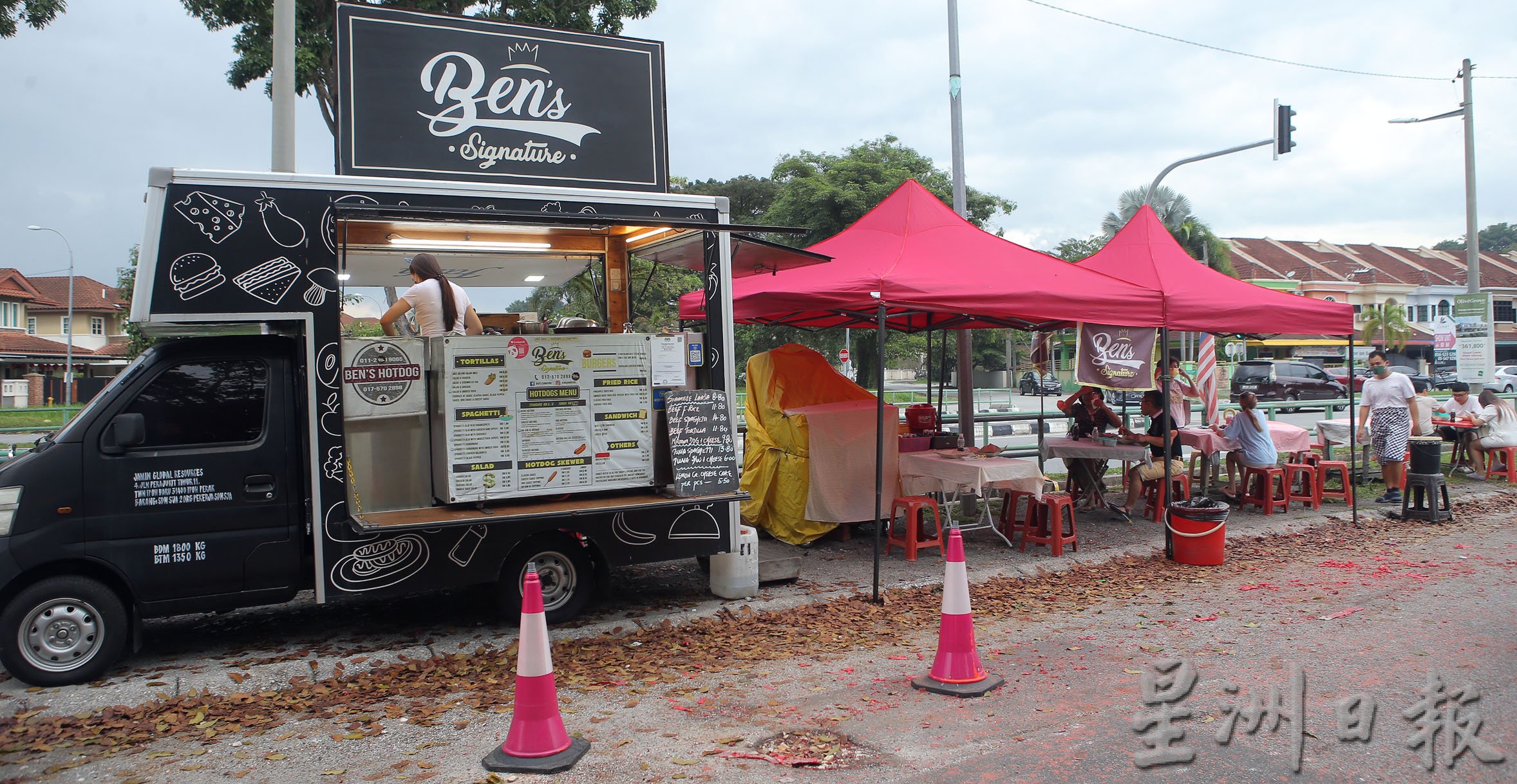 ★3月3日刊登/大霹雳封底主文/【餐车趴趴走】/Ben's Signature餐车 美味西式和亚洲美食